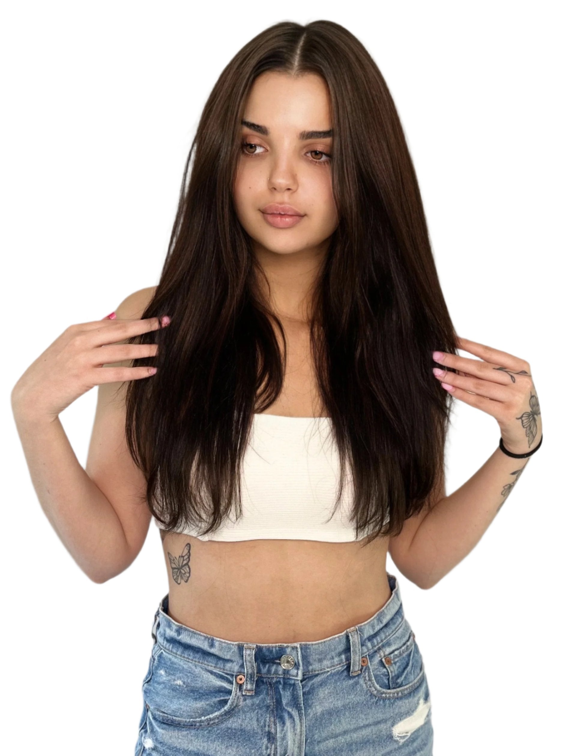 V Raw Straight
